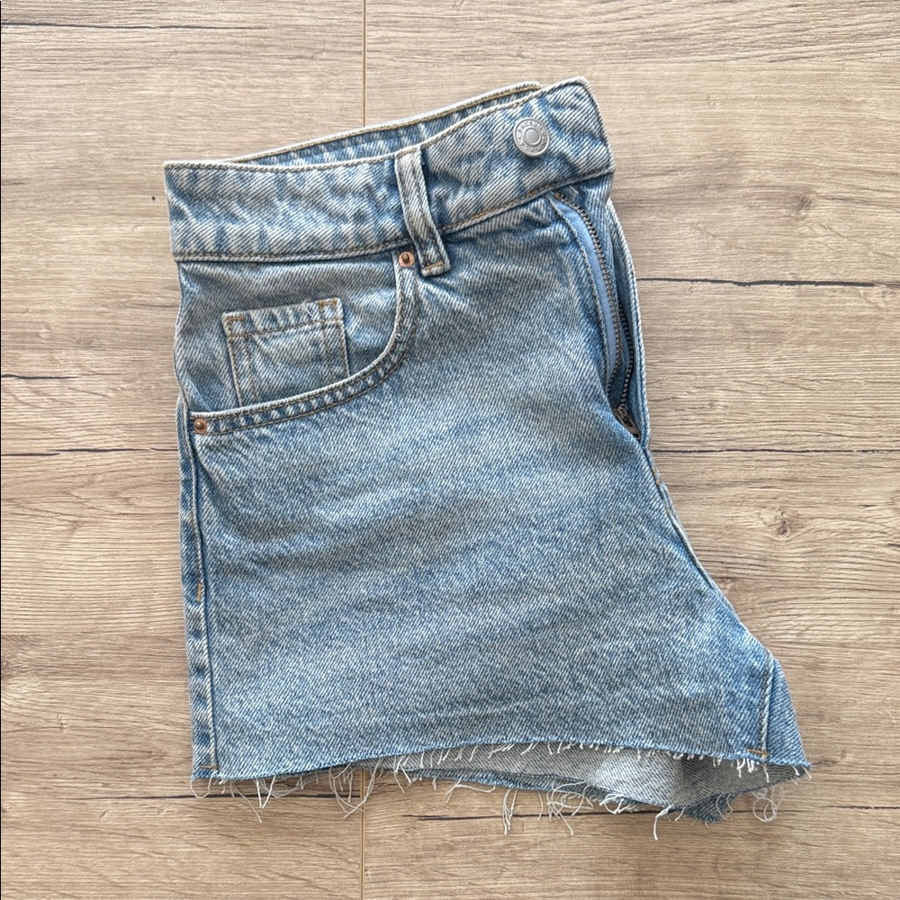 PacSun Light Blue Jean Shorts - Picture 8 of 9